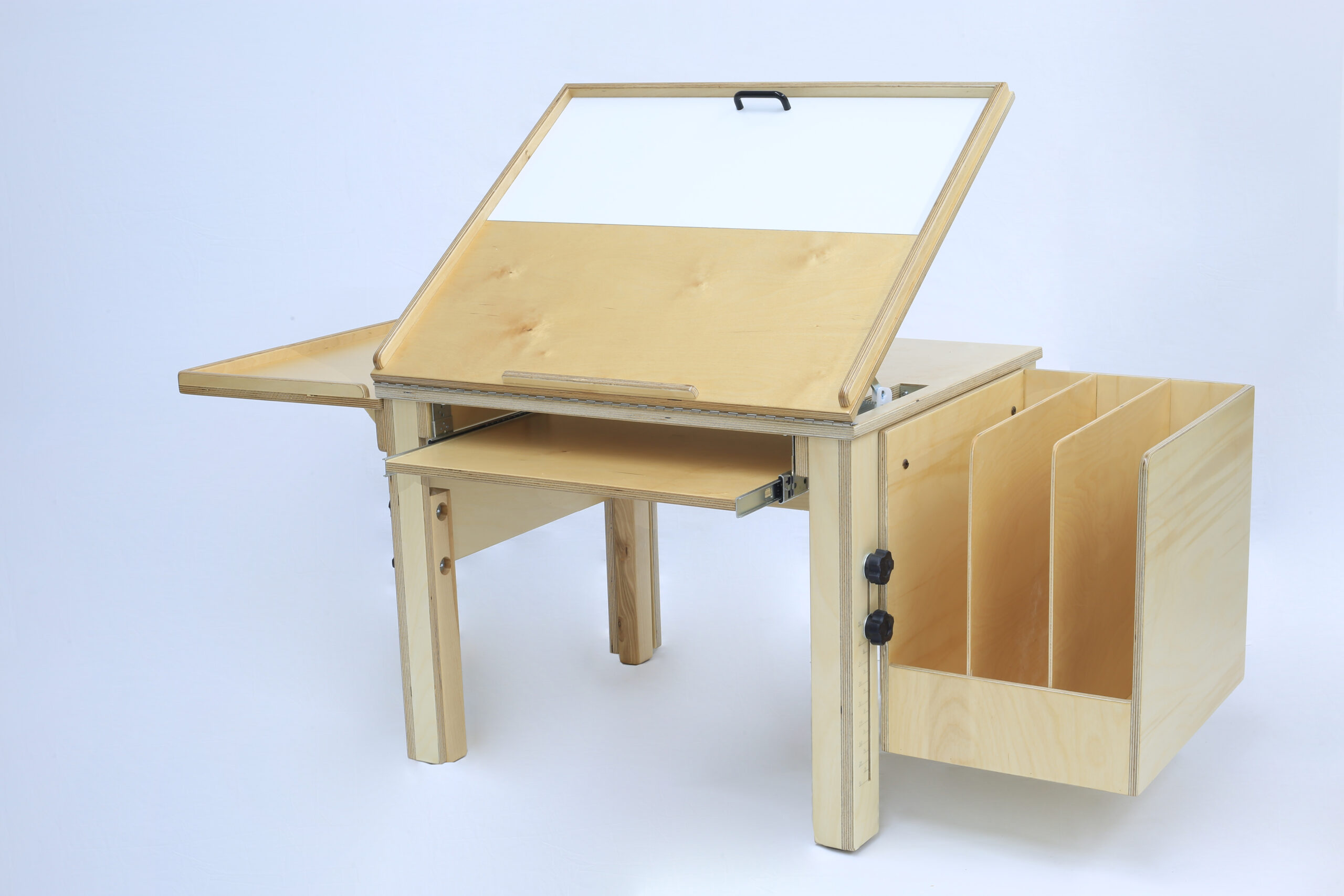 AdirOffice Pupitre de table pliable – Mini pupitre de table – Lutrin  portable avec dessus amovible et boîtier pliable (beige)